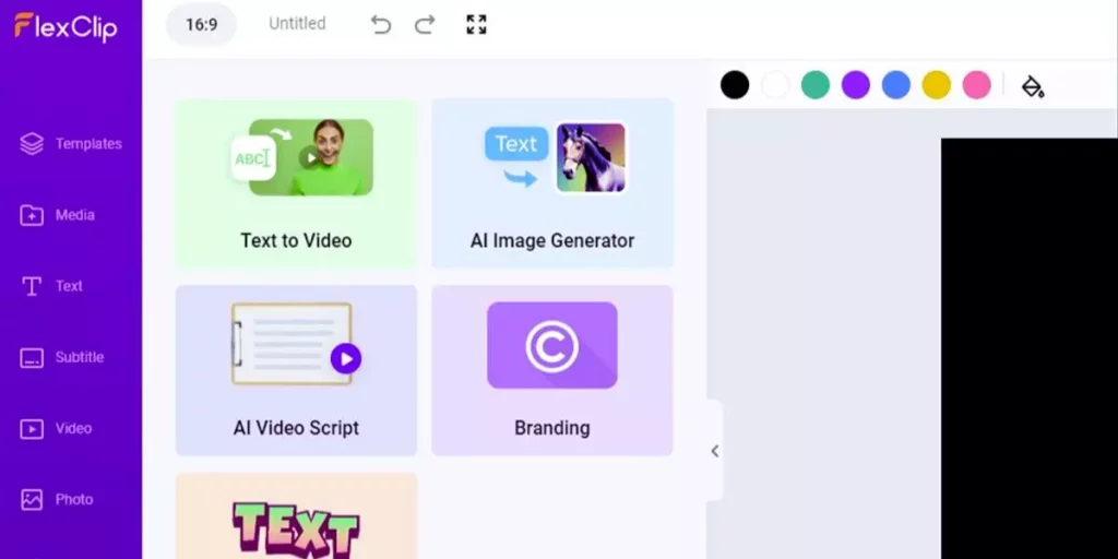 FlexClip: The new AI features of this amazing Video Editor
