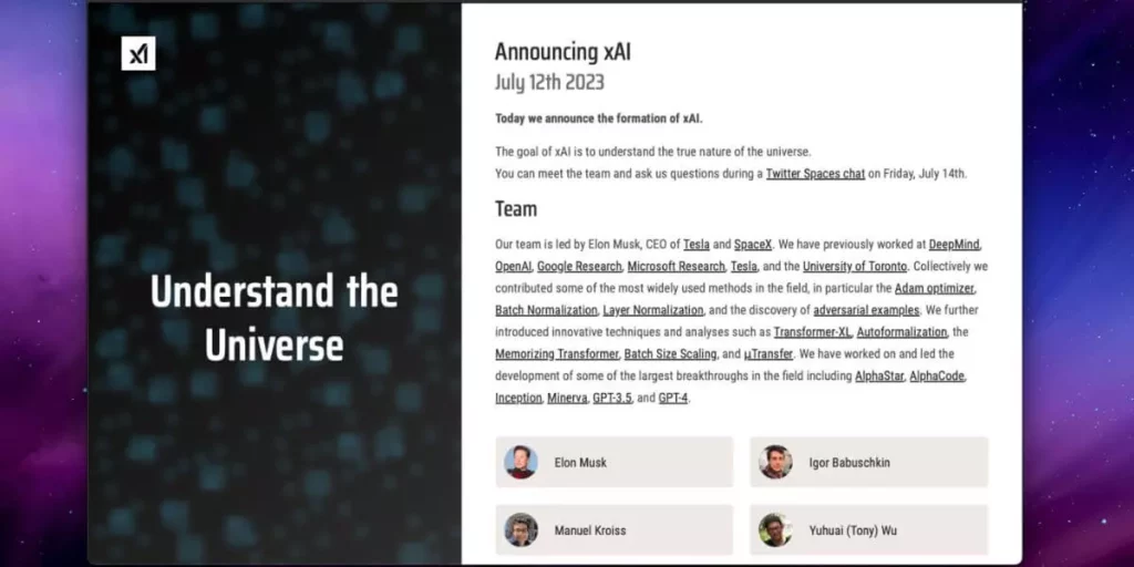 Elon Musk Unveils xAI: An Uncharted Territory in Artificial Intelligence