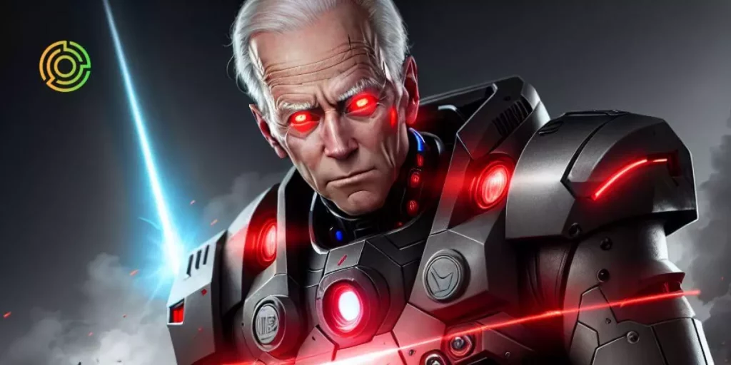 Biden's Laser Eyes: Bitcoin Support or Coincidence?