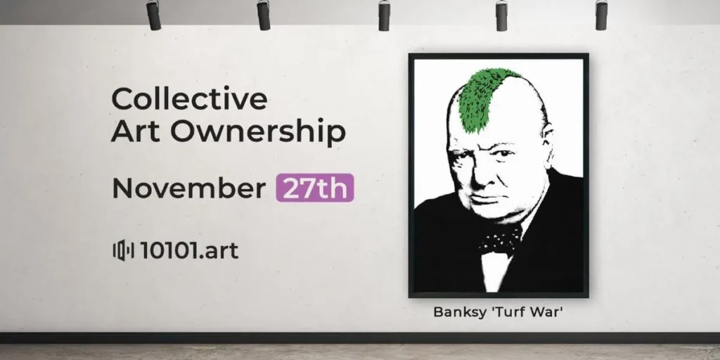 10101 Art Launches With Banksy’s ‘Turf War’