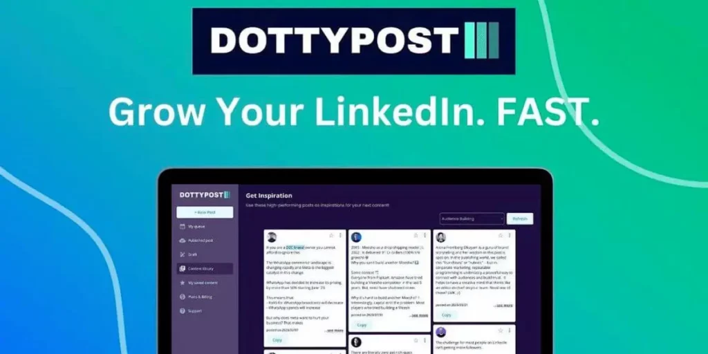 DottyPost - AI-Powered Tool To Build Brands on LinkedIn