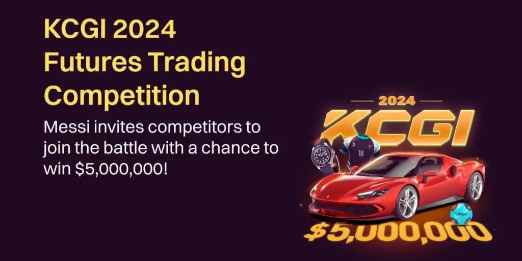 Join Bitget's KCGI 2024 Crypto Trading Tournament and Win a Ferrari & $5 Million