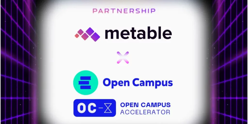 Metable Joins Animoca Brands-backed Open Campus Accelerator