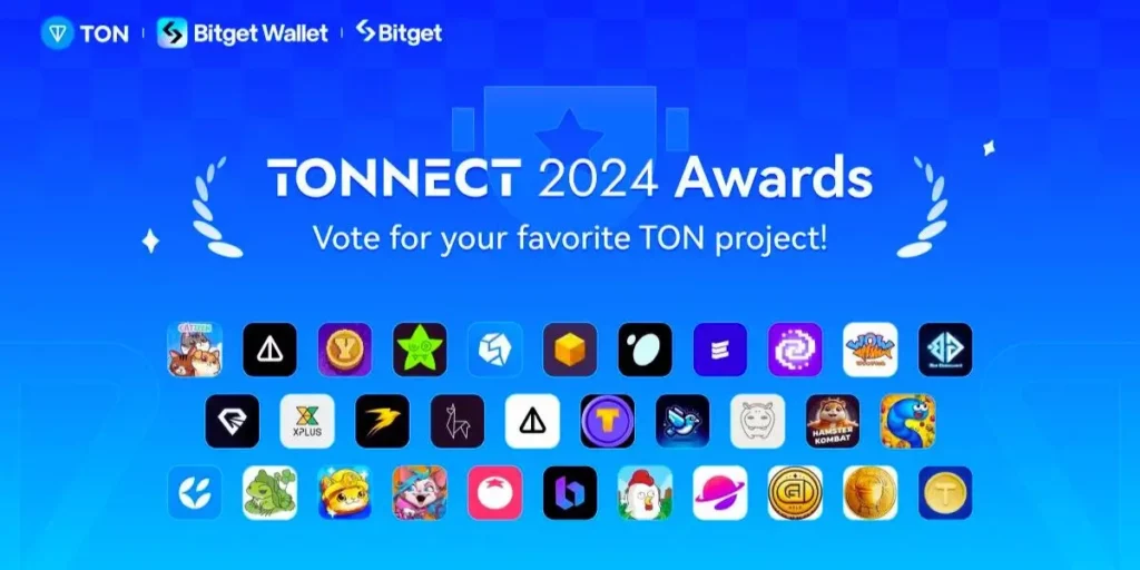 Bitget Wallet Launches “TONNECT 2024 Awards” to Spotlight Top TON Ecosystem Applications