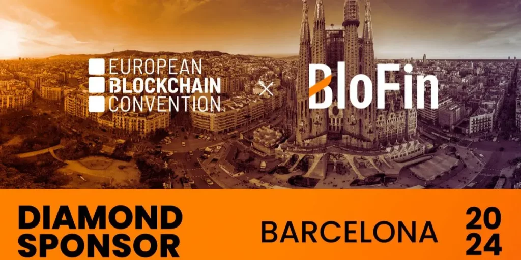 BloFin Announced as Diamond Sponsor for European Blockchain Convention 2024 in Barcelona