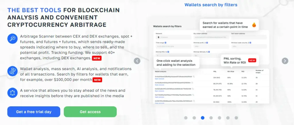 ArbitrageScanner Tools - Top 1 in Arbitrage and On-chain Analysis? 